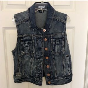 Express Denim Vest